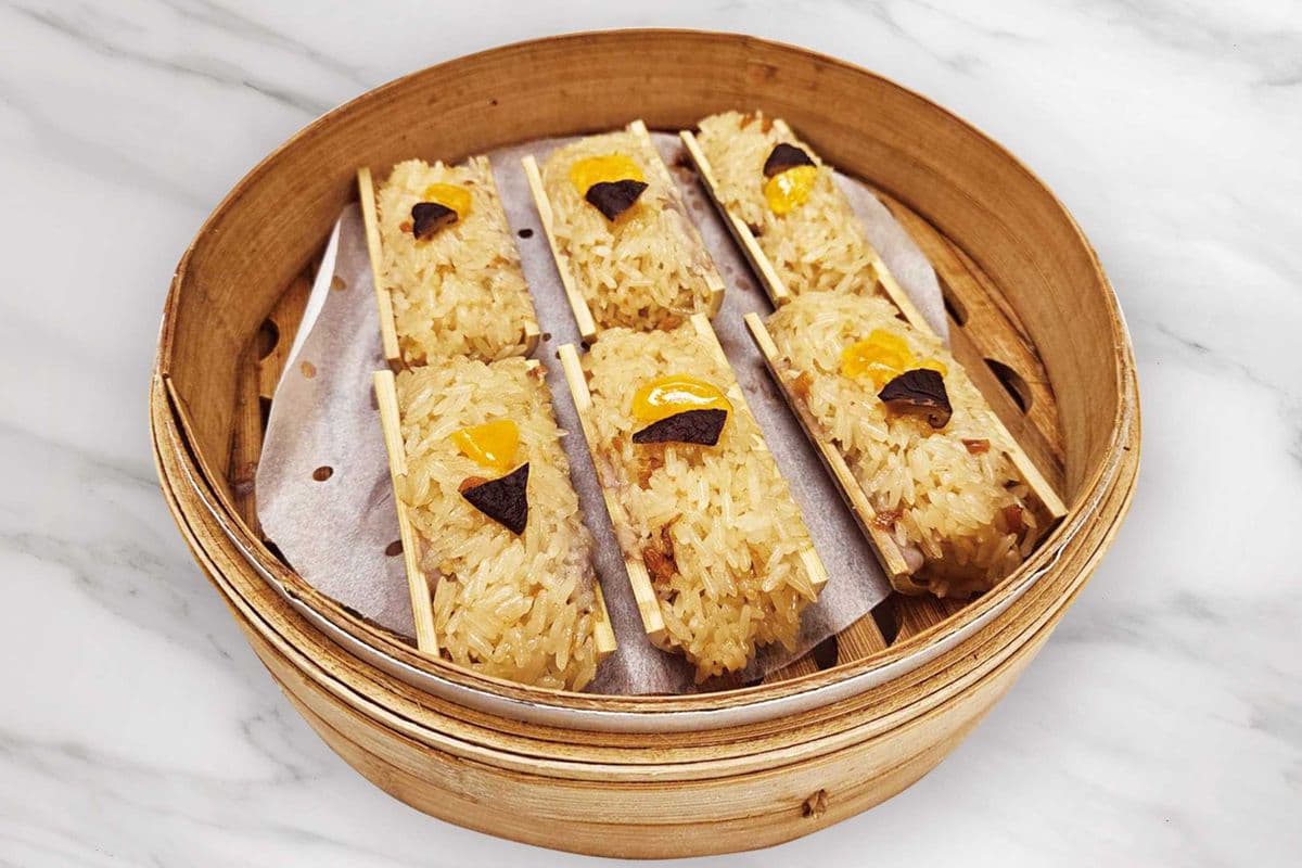 【NEW】Bamboo Tube Glutinous Rice with Mashed Taro 芋泥竹筒米糕(6pcs)