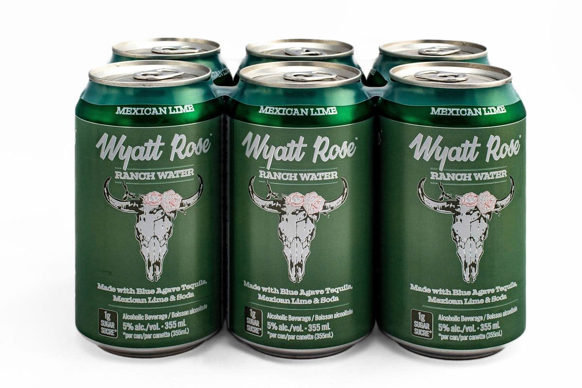 WYATT ROSE RANCH WATER MEXICAN LIME (1 x 6x355mL)