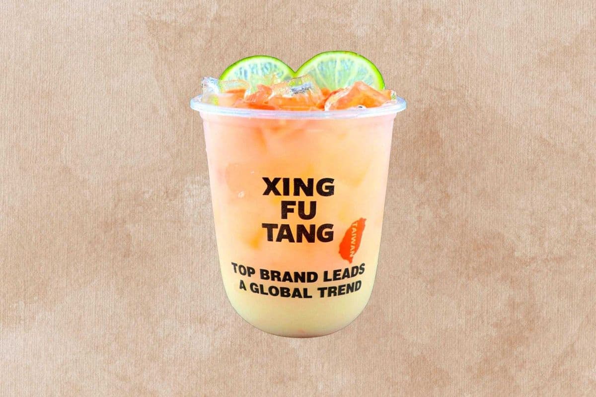 Fresh Grapefruit Yogurt Green Tea 鲜柚多多绿茶