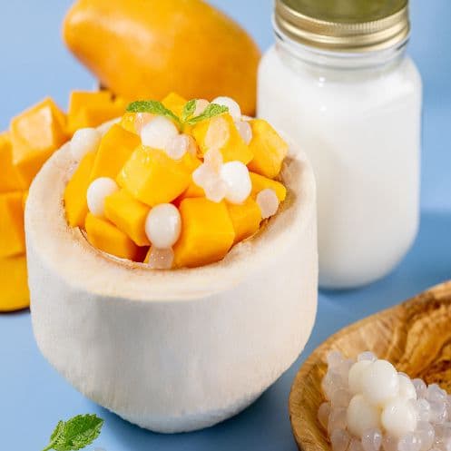 Mango Lover's Coconut Pudding 特芒椰子冻