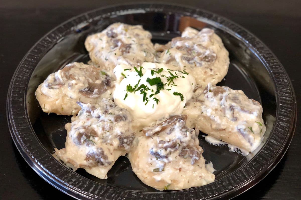 Mushroom Perogies - 6 pieces