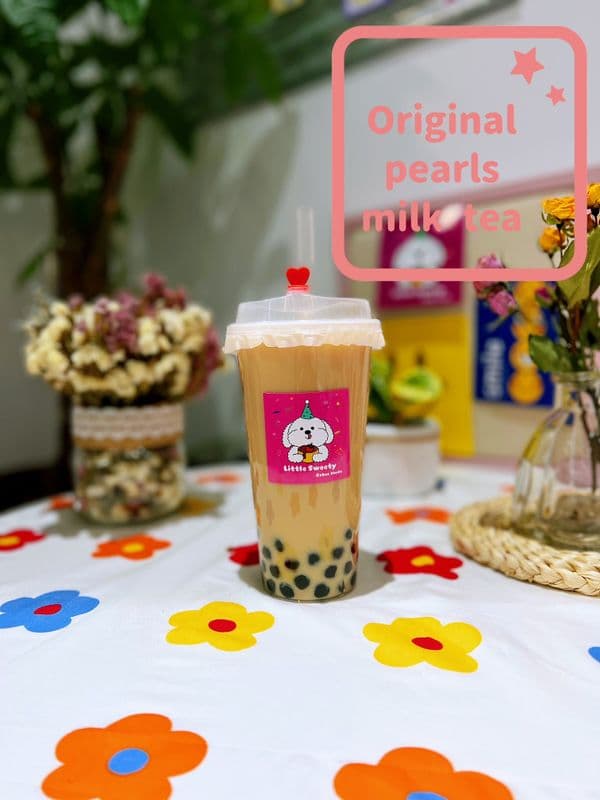 Original Pearls Milk Tea (600 ml)