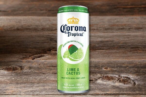 Corona Tropical Lime & Cactus (355ml Can)