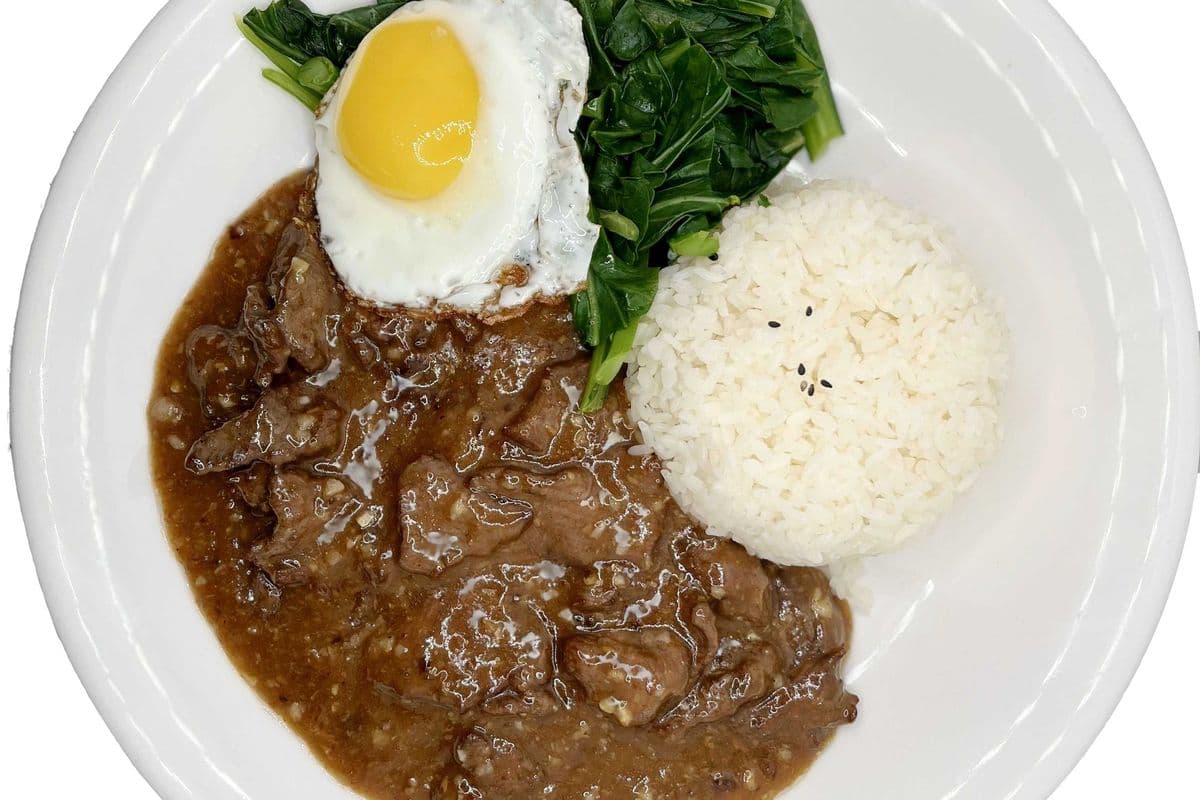 Satay Beef on Rice 沙茶牛燴飯