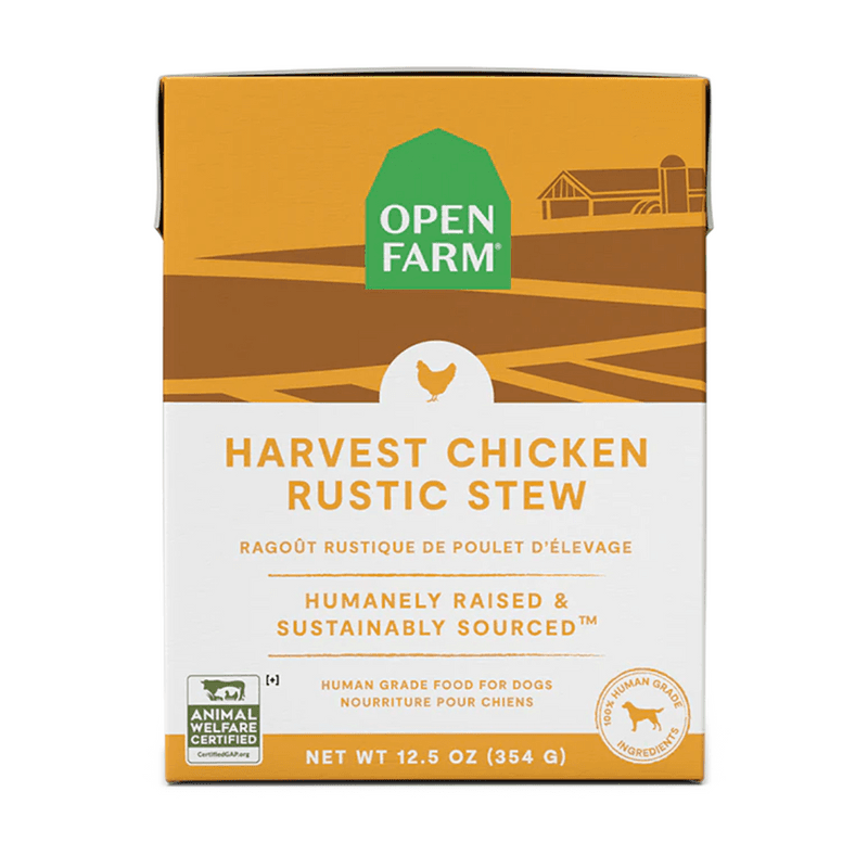 Open Farm Wet Dog Food - Harvest Chicken Rustic Stew (12.5 oz)