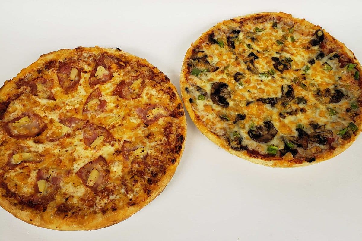 2 Large 2-Topping Pizzas
