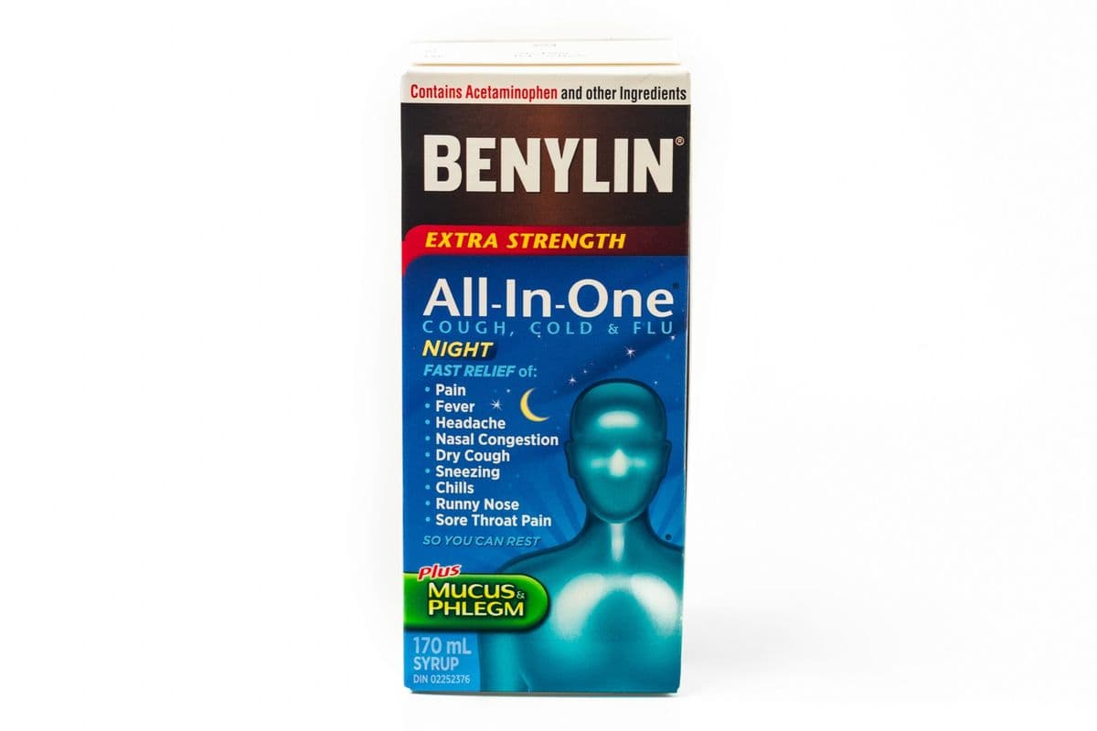 Benylin All-In-One Syrup Extra Strength (180 ml)