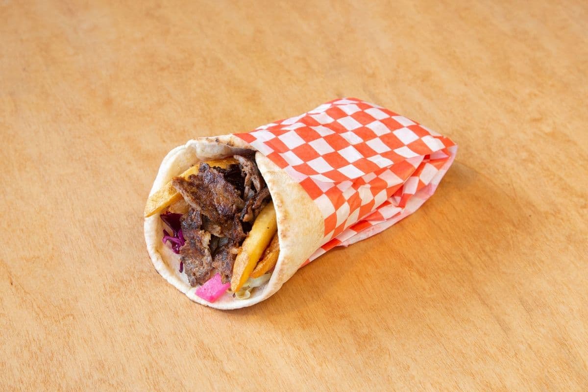 Beef Shawarma Wrap