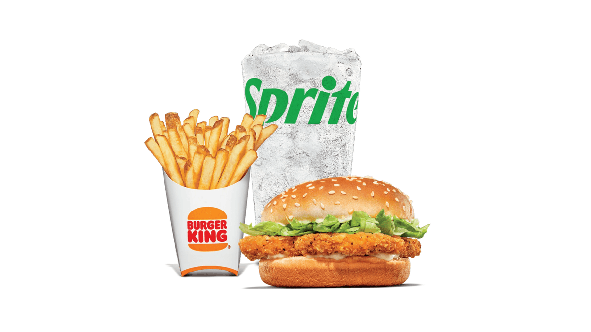 Chicken Jr. Sandwich Medium Combo