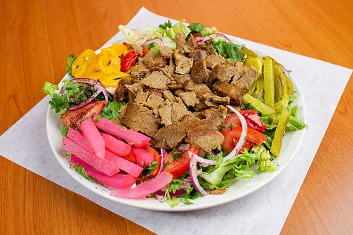 Beef Donair Salad