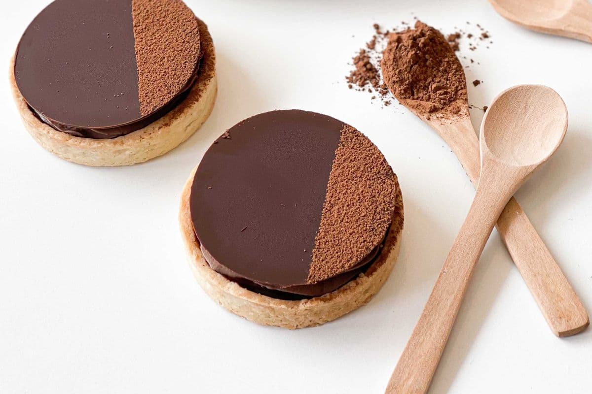 Tartelette au chocolat / Chocolate Tart (65 g) (228 Cal)