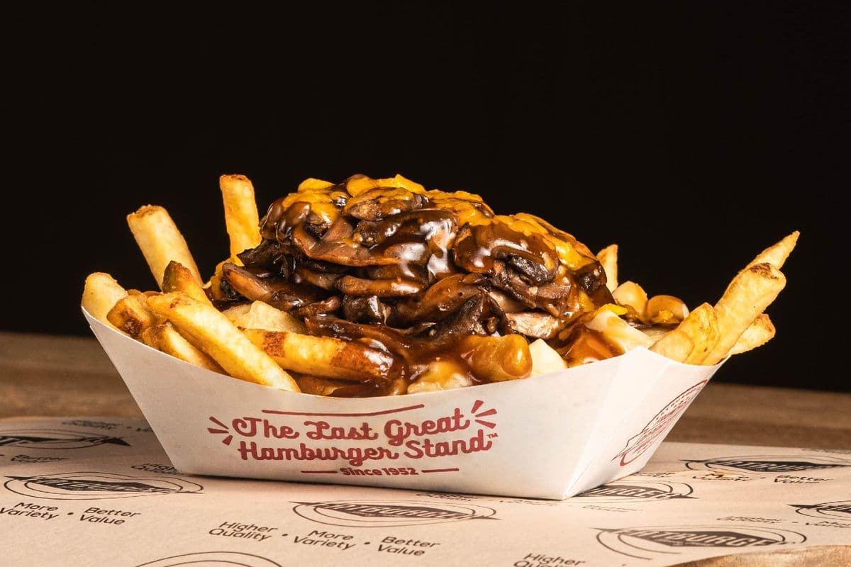 Mushroom Gravy Poutine
