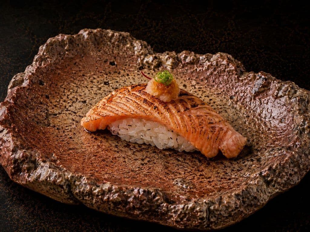 Seared Salmon Nigiri