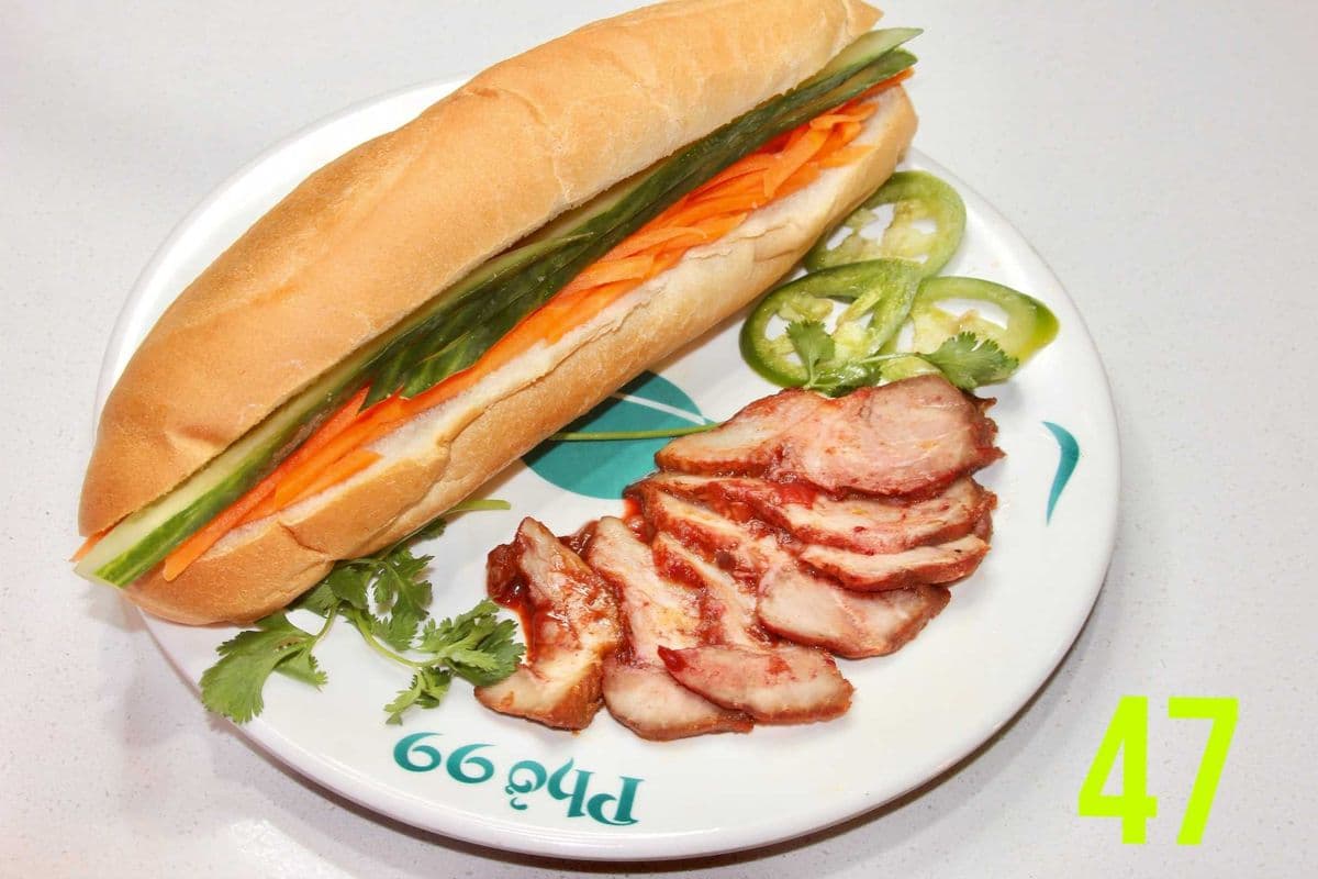 47. BBQ Pork Bánh Mì