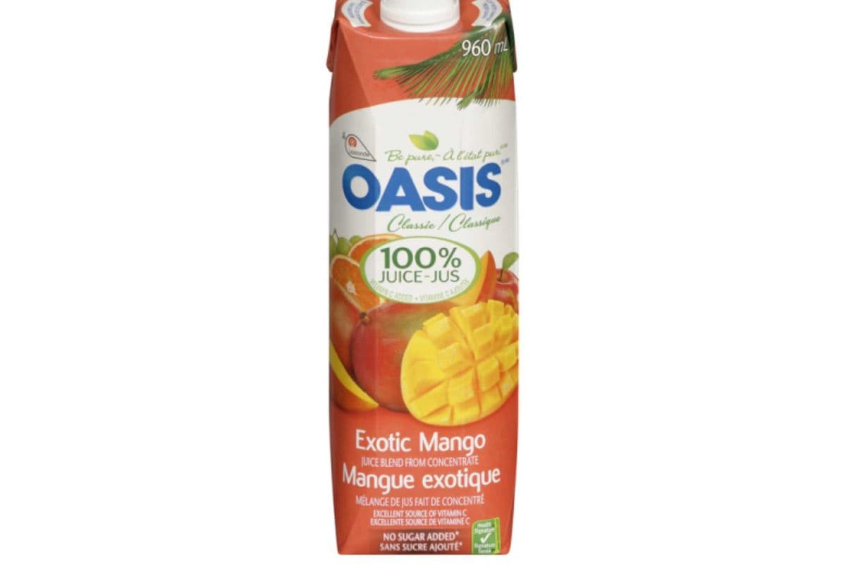 Oasis Jus de Mangue Exotique/Exotic Mango Juice (960ml)
