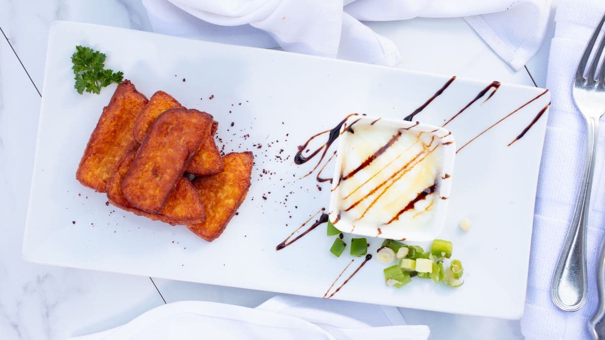 Halloum frit / Fried Halloumi