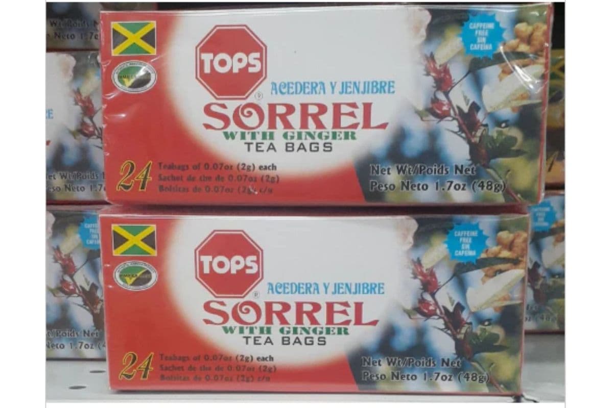 Tops Sorrel and Gin Tea Bags (48 g)