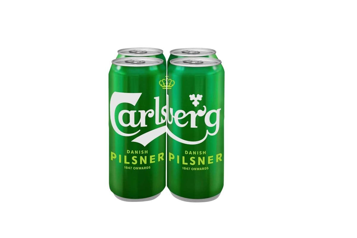 Carlsberg Pilsner (4 x 473 ml Cans)