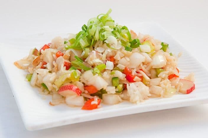 Riz Frit aux Fruits de Mer / Seafood Fried Rice