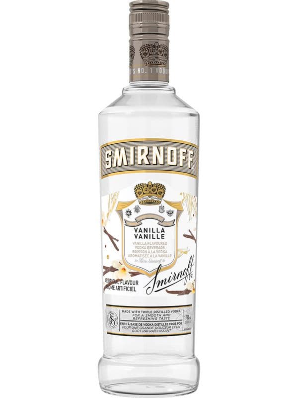 Smirnoff Vanilla Vodka (1 x 750mL)