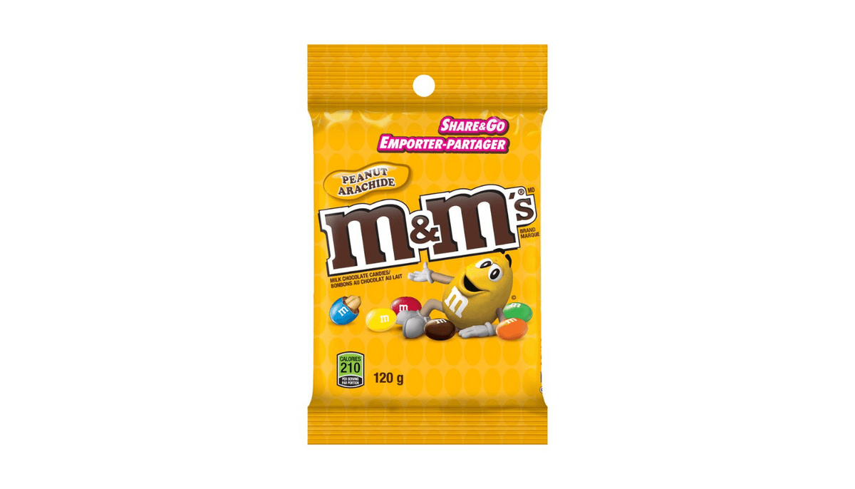 M&M's - Arachid / Peanut 120g