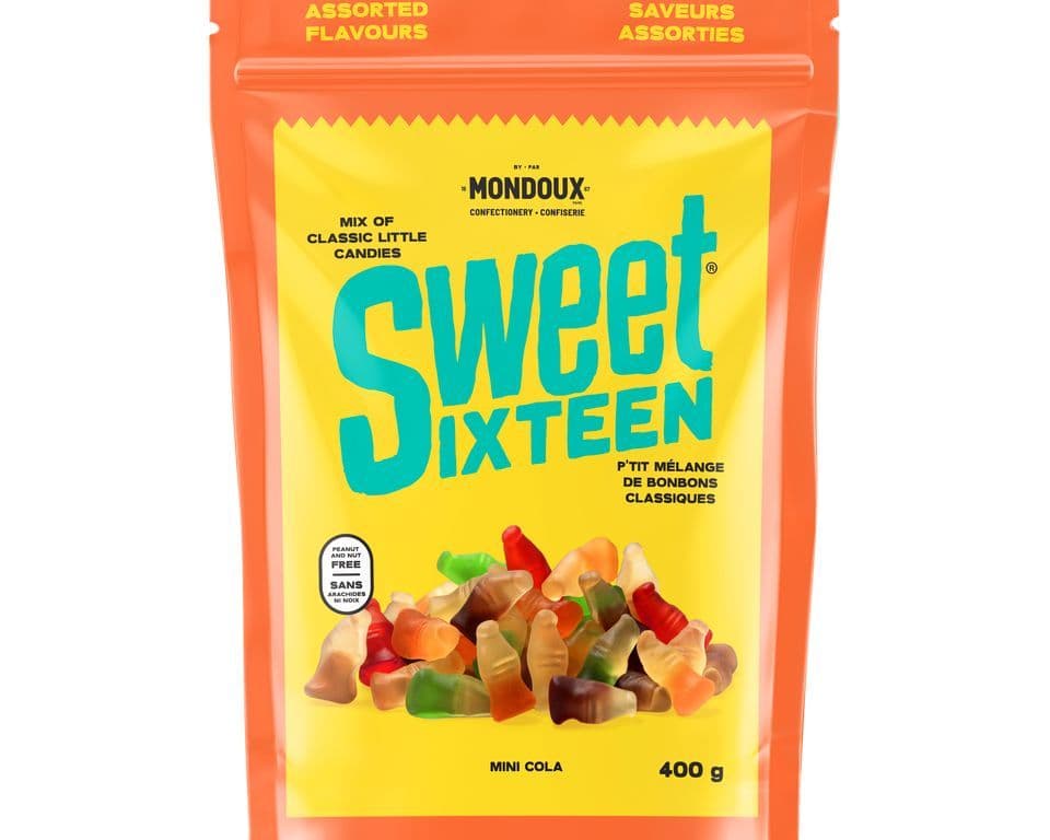 Mondoux Sweet Sixteen Mini Cola 400g