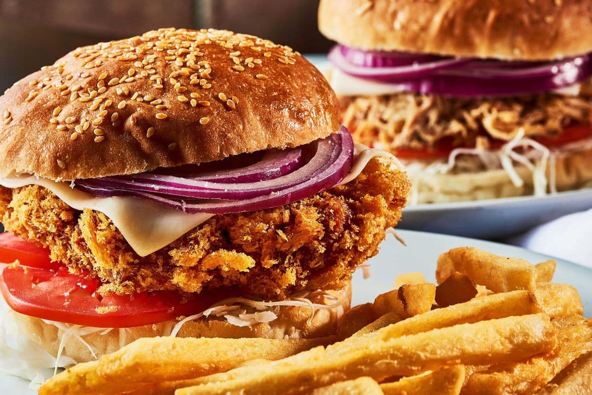 Classic Katsu Burger Combo