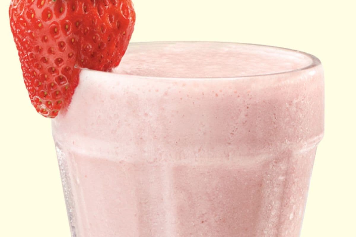 Smoothie Strawberry-Banana (170 Cals.)