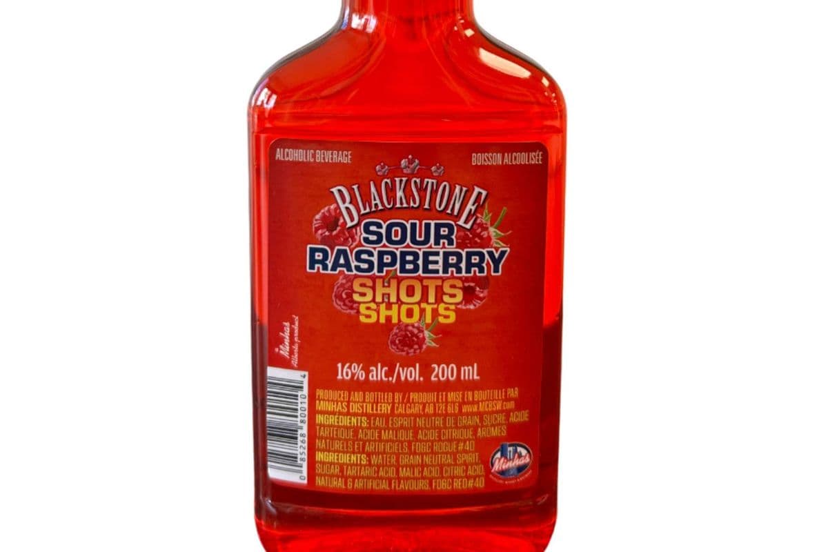 Blackstone Shots Sour Raspberry (1 x 200 ml )