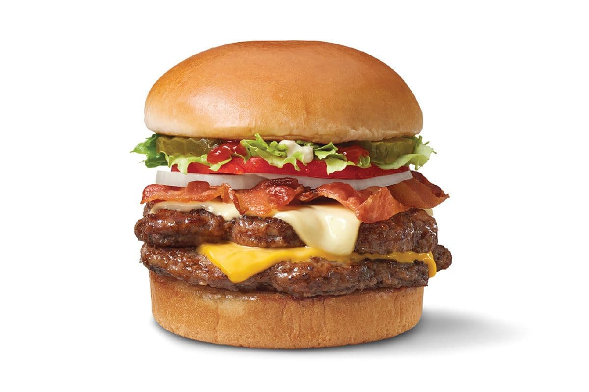 Bacon Two-Cheese Deluxe Signature Stackburger Double