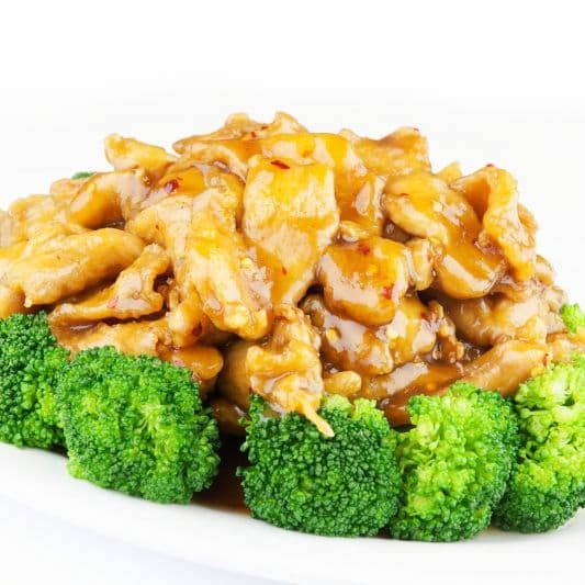 126. Sliced Chicken with Broccoli