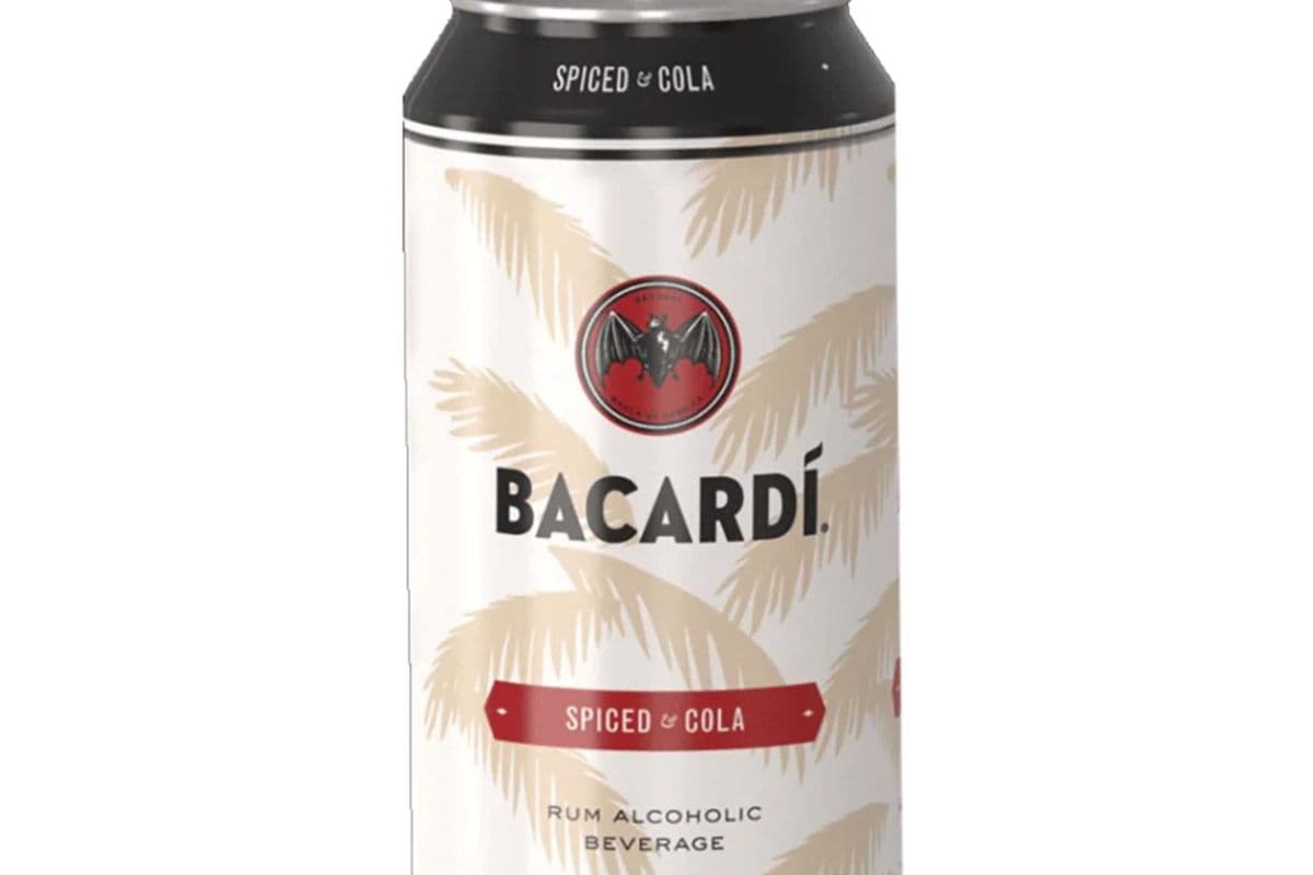 Bacardi Spiced & Cola (1 x 473 ml Can)