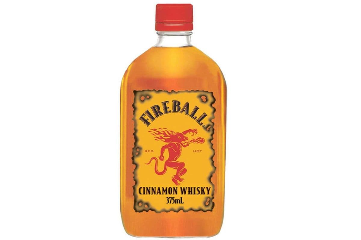 Fireball Cinnamon Whiskey 200mL (1 x 200 ML)