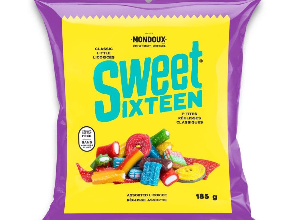 Mondoux Sweet Sixteen Sour Ribbon 125g