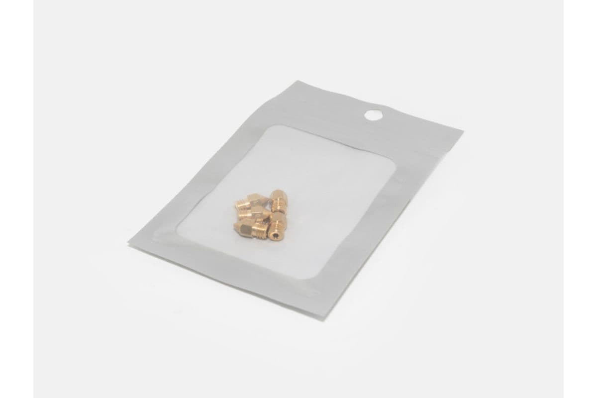 MK8 Brass Nozzle 1.75mm- 0.4mm 5 pack (5 pack)