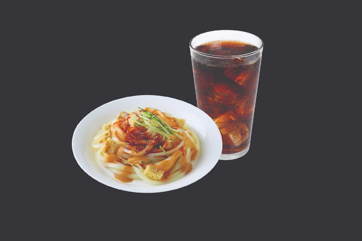 Cold Noodles (Chili Oil) & Pop