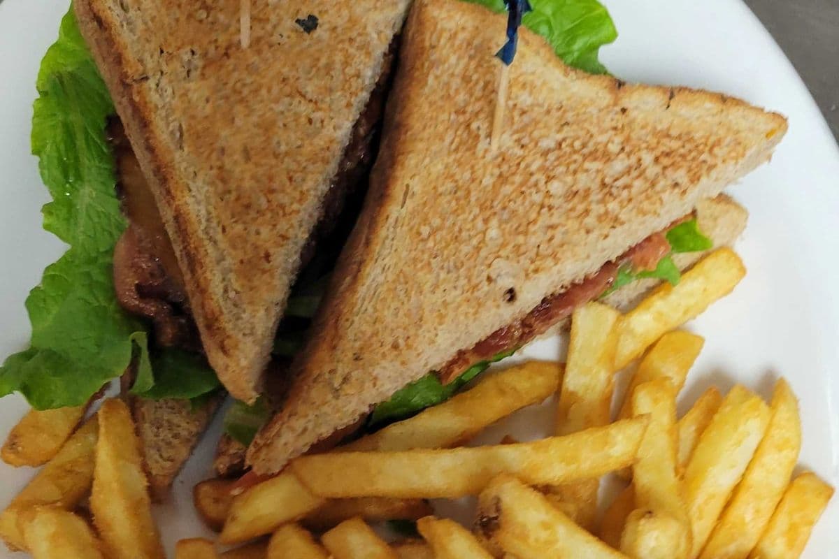BLT with fries