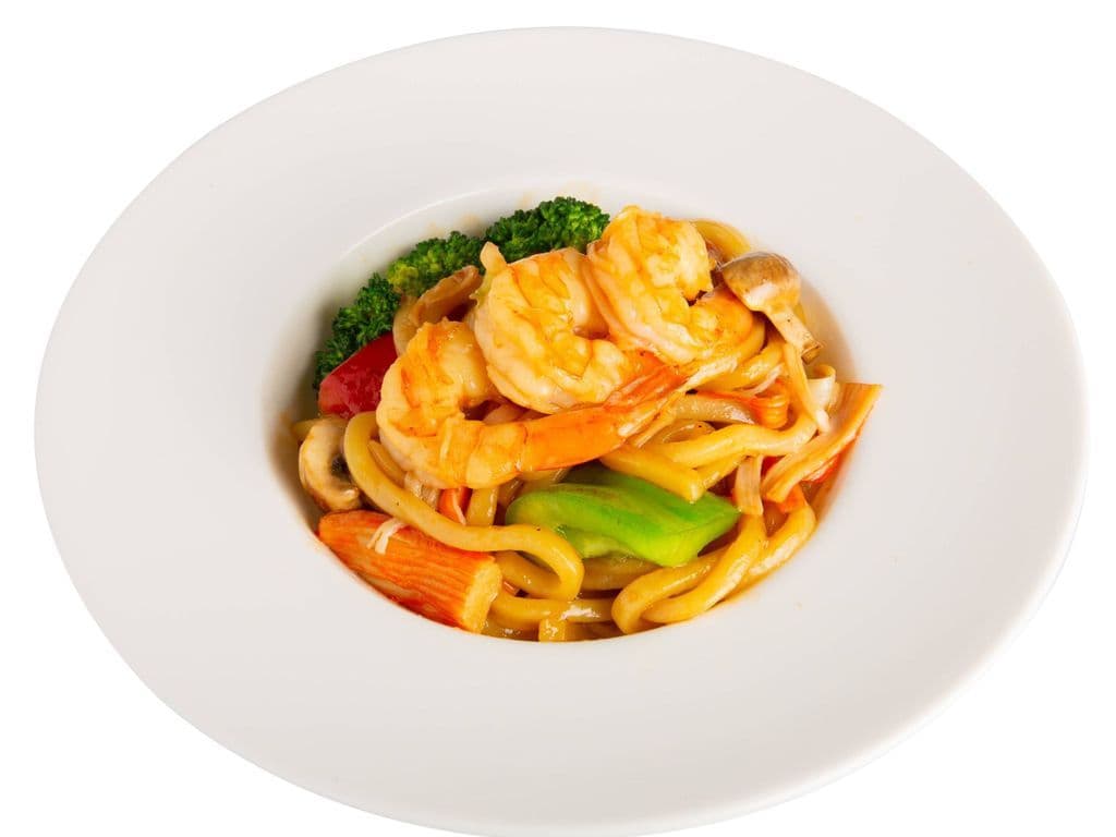 N06.Seafood Fried Udon
