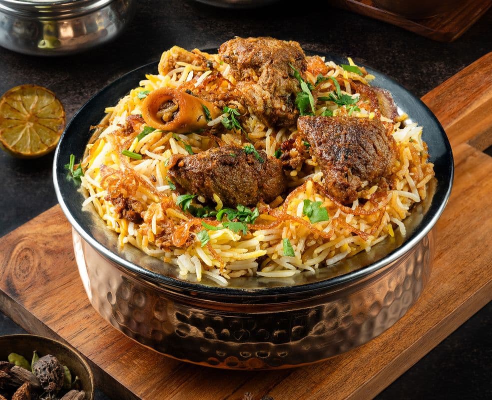 Mutton Dum Biryani