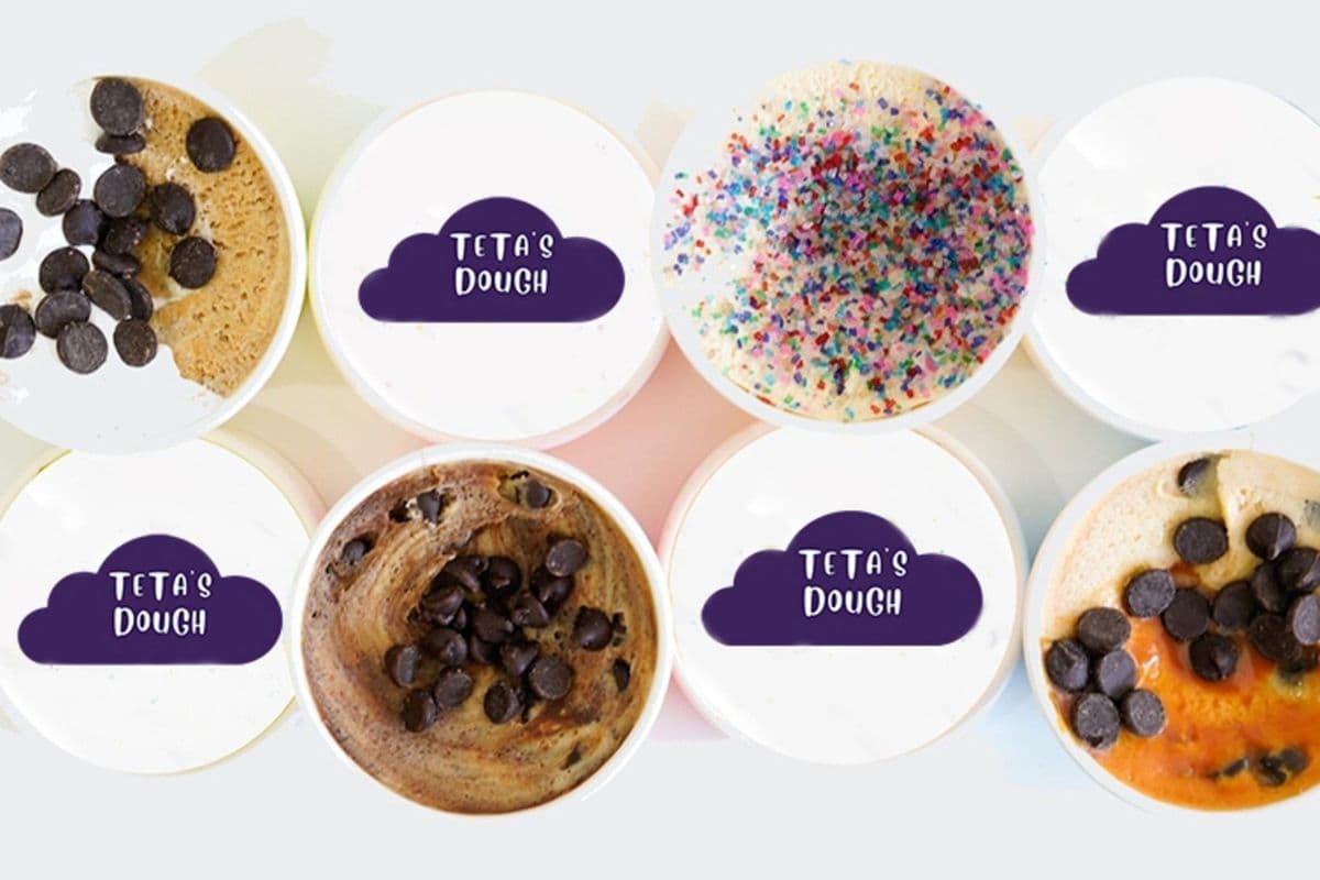 Celebration Edible Cookie Dough 4 Pack / Celebration Lot de 4 pâtes à biscuits comestibles