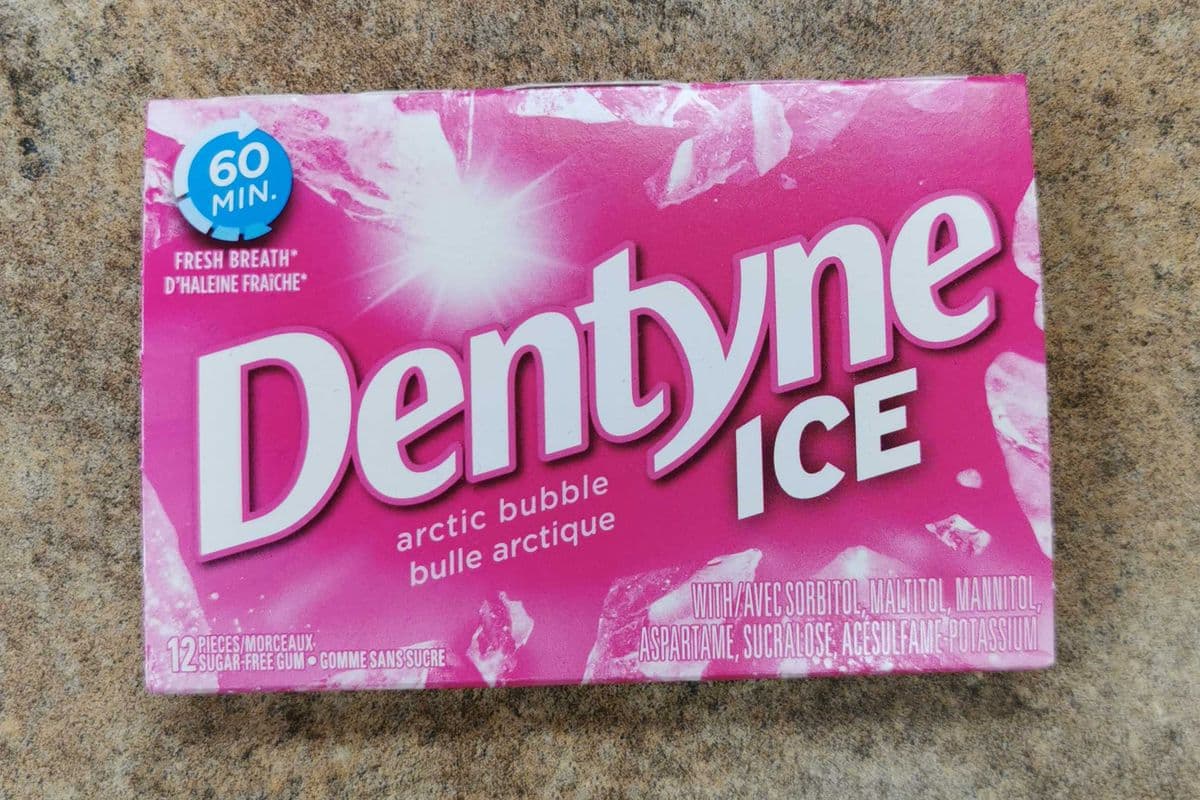 Dentyne arctic bubble