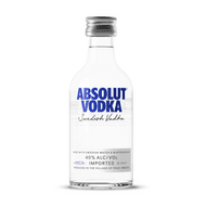 Absolut Vodka (1 Bottle x 50 mL)