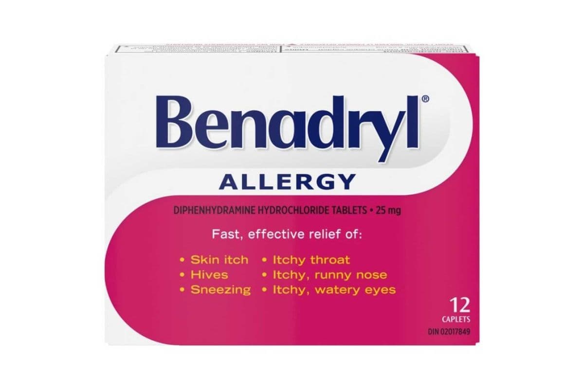 BENADRYL 25MG (12)