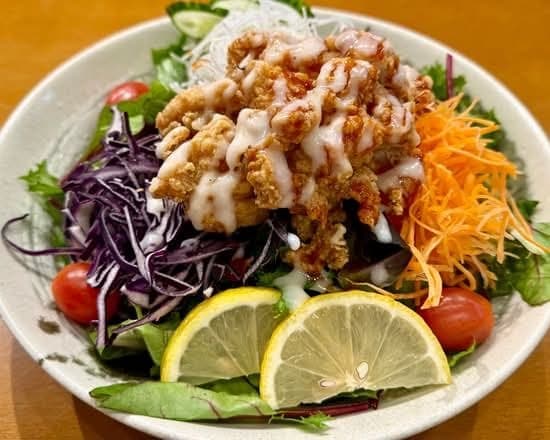 Chicken Karaage Salad