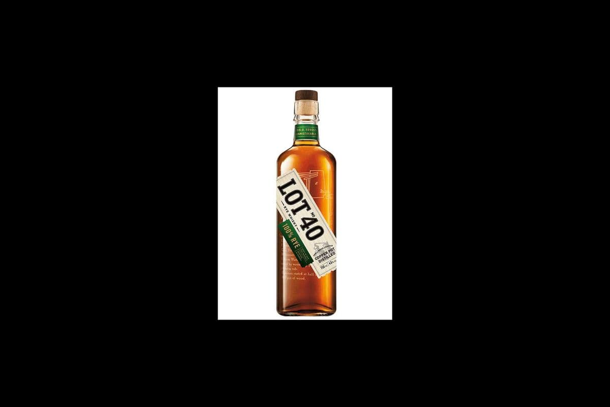 LOT NO. 40 RYE WHISKEY - (750ML) (1 x 750ML)