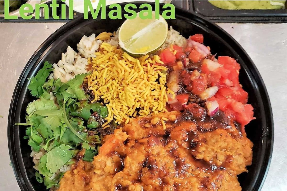 Lentil Masala Bowl (Vegan,Gluten Friendly)