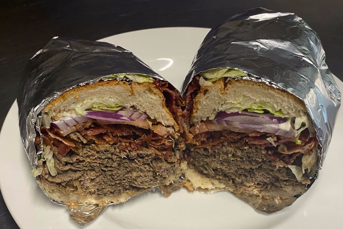 Small Steak and Bacon Sub