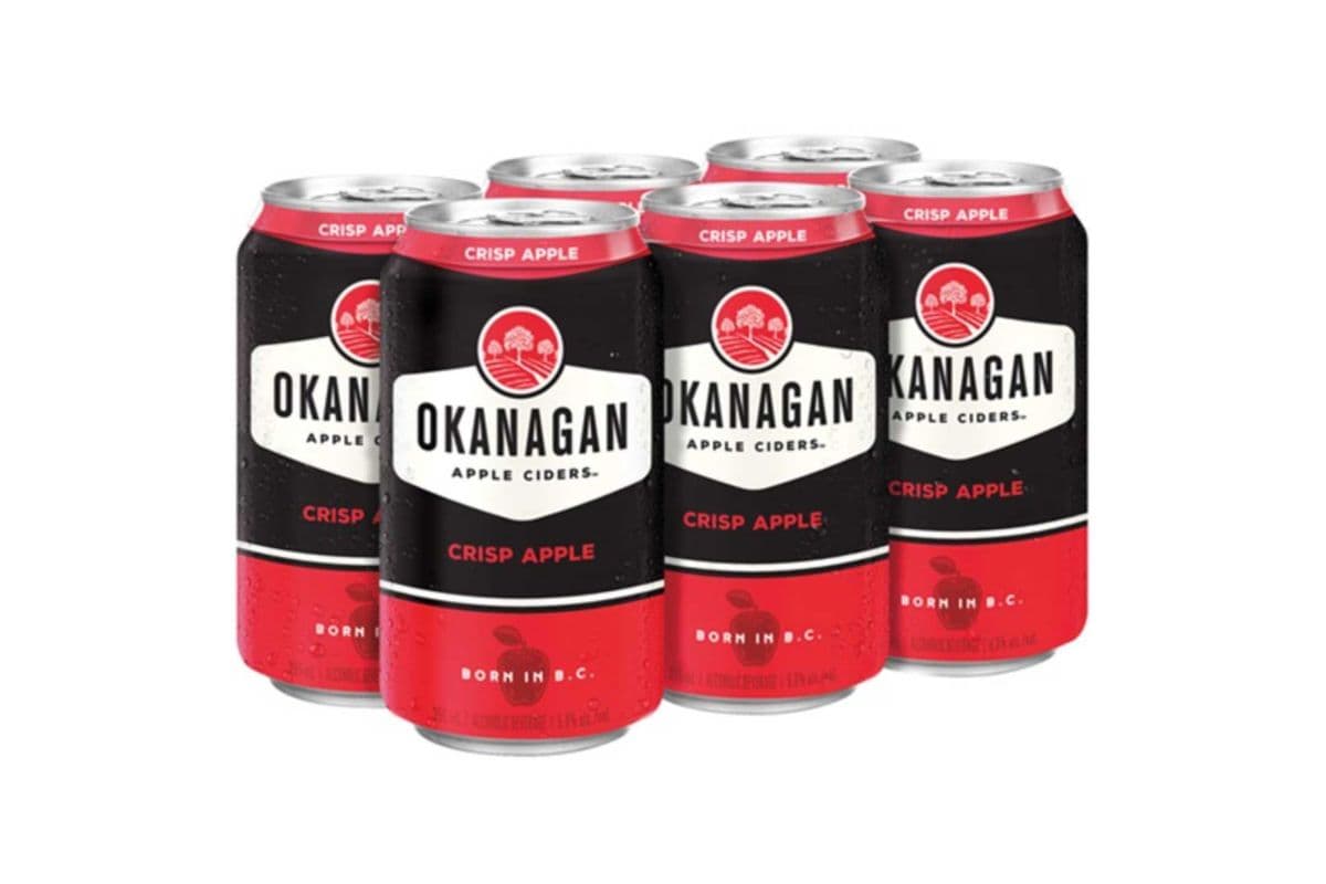 Okanagan Crisp Apple Cider (6 Cans) (1 x 6x355ml)