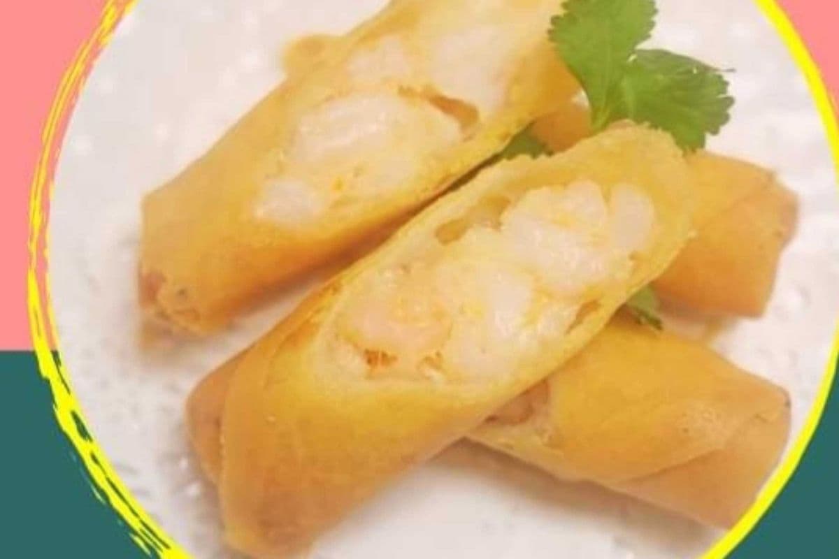 Deep Fried Shrimp Roll 炸蝦春捲 (2pcs)