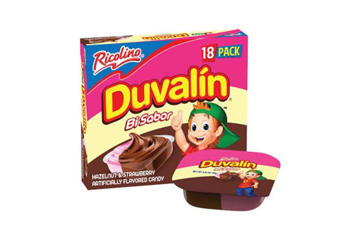 Ricolino Duvalin Hazelnut and Strawberry (18 pcs) (9.36 oz)